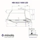 Вытяжка полновстраиваемая Minola HBI 5622 I 1000 LED - изображение 8