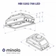 Вытяжка полновстраиваемая Minola HBI 5202 GR 700 LED - изображение 10