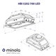 Вытяжка полновстраиваемая Minola HBI 5202 BL 700 LED - изображение 10