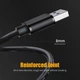 Кабель ESSAGER USB Extension Cable USB 2.0 Male to Male 5 Gbps speed 1 м (EXCAA2-YT01) - изображение 3