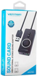 Зовнішня звукова карта USB з регулятором гучності Vention Black (CDRBB) - изображение 2