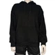 Худі із бавовни Eleve fashion чорний 4XL - зображення 1