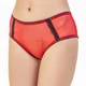 Труси-сліпи жіночі з сіточки та мережива Felisiya Lingerie Червоний 276-101с170 XL - зображення 1