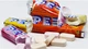 Цукерки (рефілл) PEZ Fruit Mix Single Refills Box Асорті 100 упаковок - зображення 3