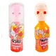 Леденец с кислой жидкостью Голубая малина Halloween Skull Suckers 40г - изображение 1