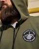 Худі на блискавці хакі з нашивками 7 БрТА 2XL - изображение 6