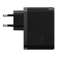 Зарядное устройство Baseus USB/Type-C 100W PD/QC +&nbsp;кабель Type-C GaN5 Pro Black (CCGP090201) - изображение 5