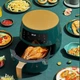 Аэрогриль мультипечь Air Fryer AF614 4.5L 1400W аэрофритюрница, 6 программ, таймер, Зеленый - изображение 6