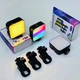 Студийный свет WOW AY83-RGB модульная подсветка для блогера на телефон, монитор, фотоаппарат - изображение 9