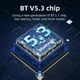Беспроводные наушники Hoco WЗ5 с микрофоном Bluetooth блютуз складные, Серебряные - изображение 4
