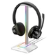 Подставка для геймерских наушников RGB New Bee NB-Z8 Silver - изображение 1