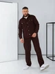 Мужской вельветовый костюм Lenato "Marocco" шоколад 54-56 - изображение 2