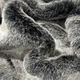 Мех искусственный чернобурка (ЧБК) для опушки и бубонов ворс 4,5см, (К), пог. м. - изображение 1