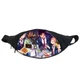 Поясная сумка бананка Волейбол хайкю Haikyuu (GB H 012) Gear Bag черная - изображение 1