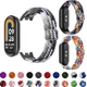 Ремешок тканевый Braided Loop MRK для фитнес браслета Xiaomi Mi Band 8/9/10 с металлическим регулятором длины Grapefruit (mrk2389) - изображение 2