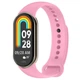 Силиконовый ремешок MRK для фитнес браслета Xiaomi Mi Band 8/9 Flamingo (mrk2424) - изображение 1