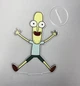 Акриловая коллекционная фигурка Рик и Морти Мр. Жопосранчик Mr. Poopybutthole 17 cм - изображение 3