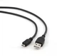 Кабель micro Cablexpert CCP-mUSB2-AMBM-1M, USB 2.0 A-тато/Micro B-тато, 1 м. - зображення 2