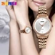 Женские классические наручные часы Skmei 1311 Malibu (Золотистые) - изображение 4