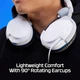 Гарнітура HyperX Cloud Stinger 2 PS4/PS5, mini-jack, біло-синій - изображение 6