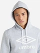 Худи утепленное мужское Umbro Large Logo Hoodie 66412U-263 2XL Серое (5063178020558) - изображение 3
