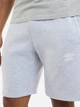 Шорты хлопковые короткие мужские Umbro Fleece Short 66414U-263 S Серые (5063178021111) - изображение 3