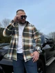 Рубашка мужская MonsterBrand теплая 4XL (58) хаки - изображение 2