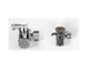 Душова система з насадкою на кран в умивальник з турмаліном Modified Faucet With External Shower (срібляста, білий шланг) - зображення 11