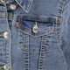 Підліткова джинсова куртка для дівчинки Levis 4E4388-M0K 158 см (14A) Синя (3665115340761) - зображення 3