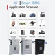 Плата BMS JK-B1A8S10PHS 4-8S, 100A (200A) 12-24В c Bluetooth та активним балансиром для Li-Ion / LiFePo4 / LTO - зображення 6
