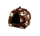 Мягкий домик для собак и кошек Pet Toys Hut 27х27 см Коричневый - изображение 1