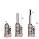 Домкрат гiдравлічний пляшковий 2Т ALCA Auto Lift Hydraulics (431 000) - изображение 6