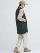 Теплый жилет пуховый удлиненный женский Uniqlo 254878028 L Зеленый (1159799187) - изображение 3