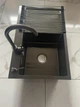 Набір Мийка Lidz 7849LHM ліва чорна та змішувач для кухні Kroner — SCH035PVD (SD00049749L) - зображення 5