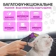 Фурминатор з кнопкою для вичісування котів та собак з довгою шерстю FURminator розмір М Фіолетова - зображення 4