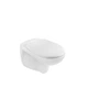 Унітаз підвісний Kroner KRP - A534UF Rimless 410х355х555 мм, сидіння Slim Duroplast / Soft-close / Quick relase - зображення 1
