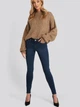 Джинсы Skinny женские NA-KD 1100-002132-0038 34 Синие (7325942128531) - изображение 3