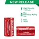 Аккумулятор 18350 3.7V 1100mAh 10A Li-ion INR18350 1шт 18*35mm Vapcell - изображение 2