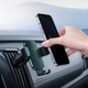 Автомобильный Гравитационный держатель Baseus Metal Age 2 Gravity Air Outlet Car Mount в Дефлектор Зеленый - изображение 9