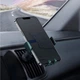Автомобильный Гравитационный держатель Baseus Metal Age 2 Gravity Air Outlet Car Mount в Дефлектор Зеленый - изображение 10
