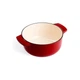 Кастрюля KitchenAid чавунна з кришкою 3,3 л Червона (CC006057-001) - изображение 4