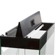 Акваріум AquaEl Glossy 80 800 мм 125 л Black (5905546143400) - зображення 2