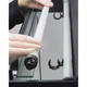 Акваріум AquaEl Glossy 80 800 мм 125 л Black (5905546143400) - зображення 5
