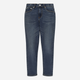 Jeansy mom fit młodzieżowe dziewczęce Levi's Lvg Mini Mom Jeans 4EG377-BIU 158 cm Ciemnoniebieskie (3666643045852) - obraz 4