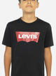 Koszulka młodzieżowa chłopięca Levi's Lvb-Batwing Tee 9E8157-023 146-152 cm Czarna (3665115030549) - obraz 5