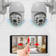 Поворотная уличная WIFI камера видеонаблюдения IP CAMERA CAD N3 360/90 влагозащита IP66 Функция записи звука День/ночь SD карта - изображение 6