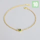 Серебряный браслет 925 пробы с позолотой "Graceful elegance" - изображение 1