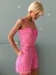 Костюм с шортами Jadone Fashion Бали M малиновый - изображение 4