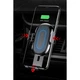 Тримач в авто з бездротовою зарядкою Baseus Gravity Car Mount (WXYL-01) Black - зображення 12