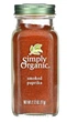 Приправа спеція Simply Organic Паприка копчена органічна 77 г - зображення 1